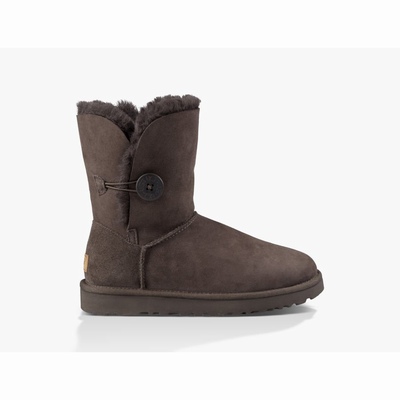 Botas UGG Bailey Button II Mulher Chocolate | PT-YLQIT